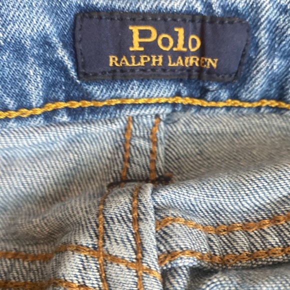 Lot of 5 pair boys jeans sizes 10 & 12 slim Polo Ralph Lauren Denizen Levi’s - Picture 3 of 11